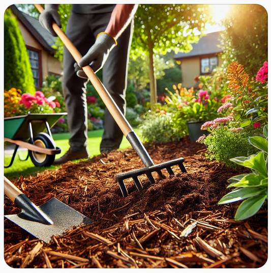 Mulch installation